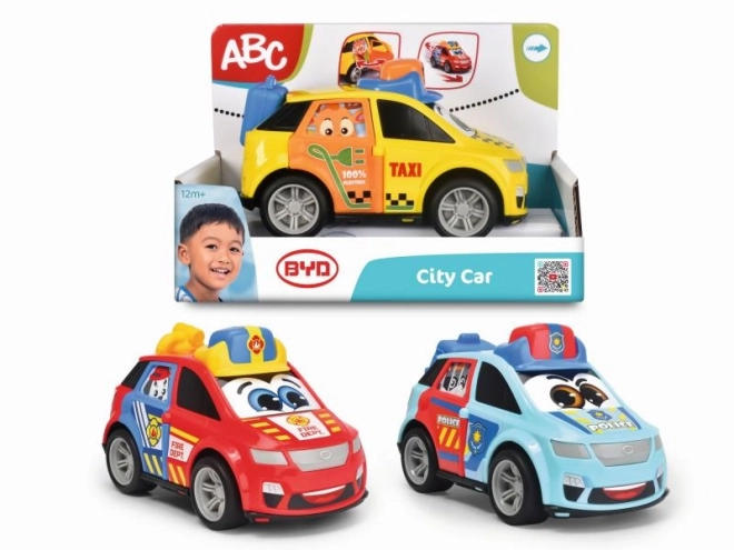 ABC BYD City Car 14,5cm, 3 druhy