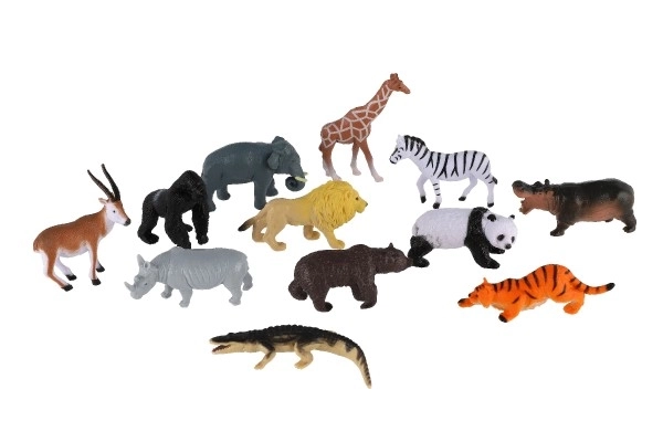 Zvířátka Safari ZOO plastová mini figurky mix druhů