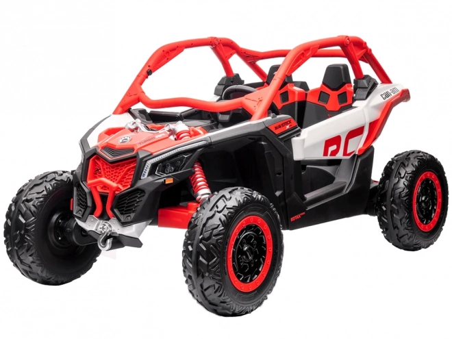 Velké terénní auto Buggy Can-Am Maverick pro 2 osoby – oranžová