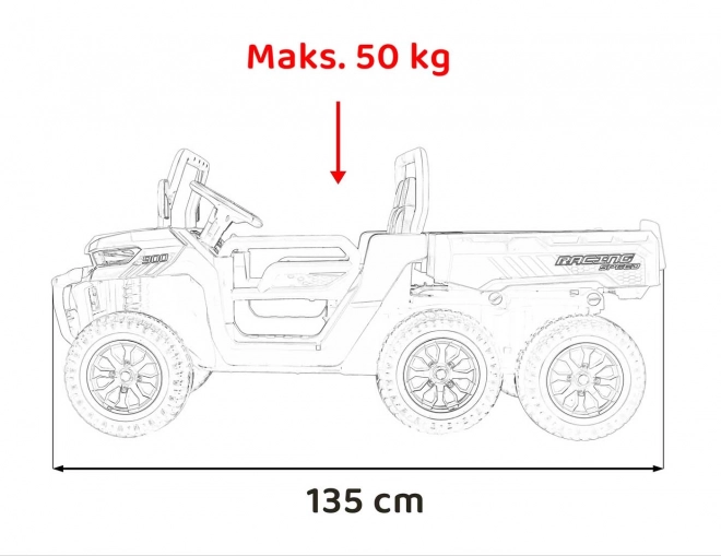 Farmer Truck Speed 900 White