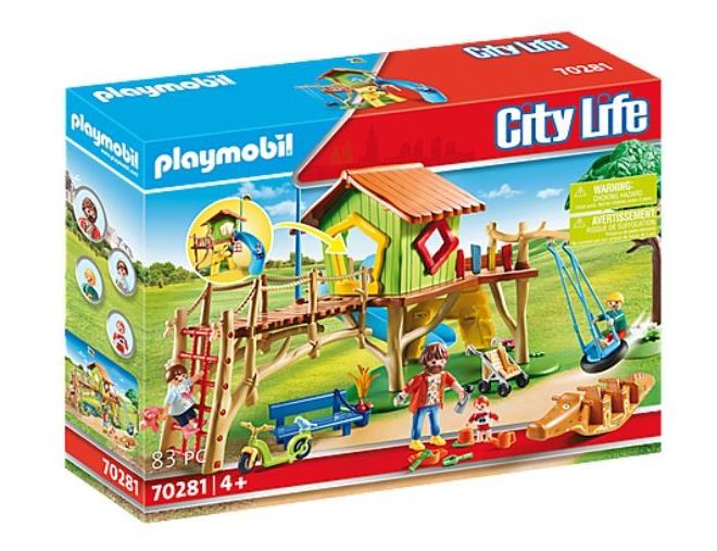 City Life 70281 Sada dětského hřiště s figurkami
