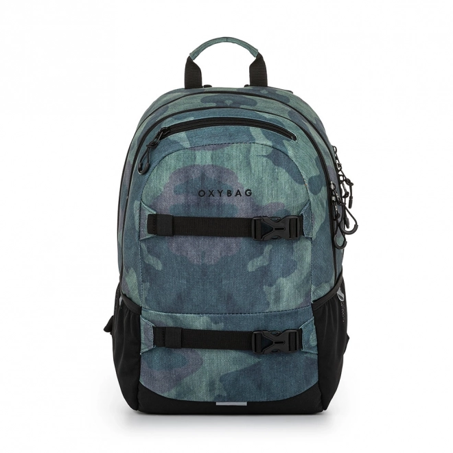 Studentský batoh + etue OXY Sport Camo