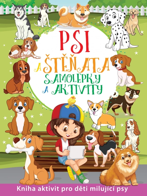 Samolepky a aktivity Psi a štěňata