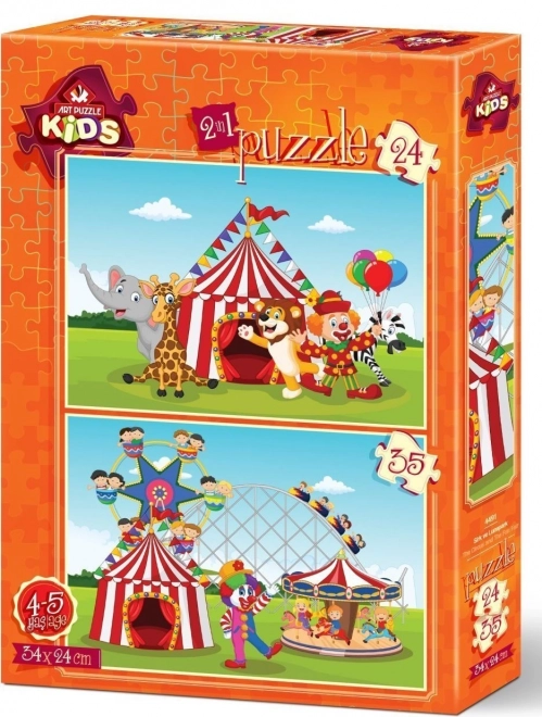 Puzzle Cirkus a Lunapark