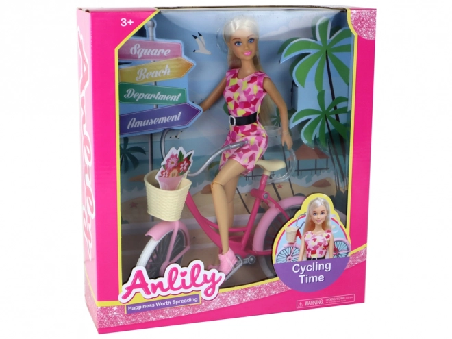 Anlily Doll Biker Pink Set