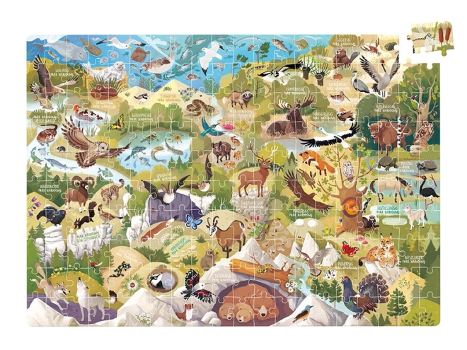 CzuCzu Dziké puzzle národních parků