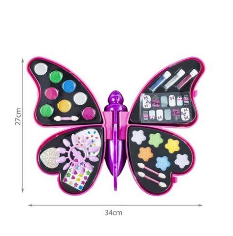 Dětský make-up ve tvaru motýla