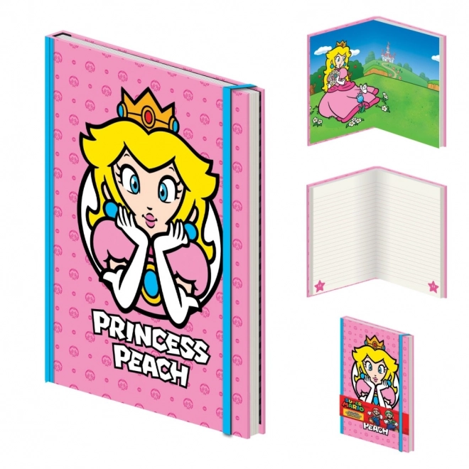 Linkovaný blok Super Mario A5 Peach