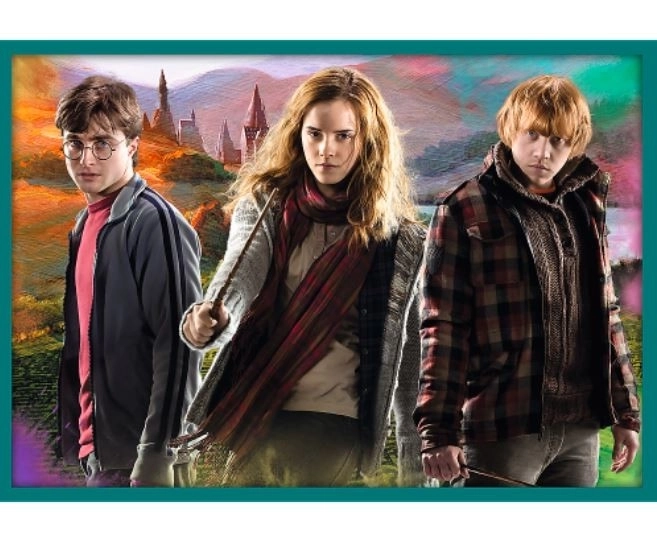 Puzzle Harry Potter - Ve světě Harryho Pottera 10v1