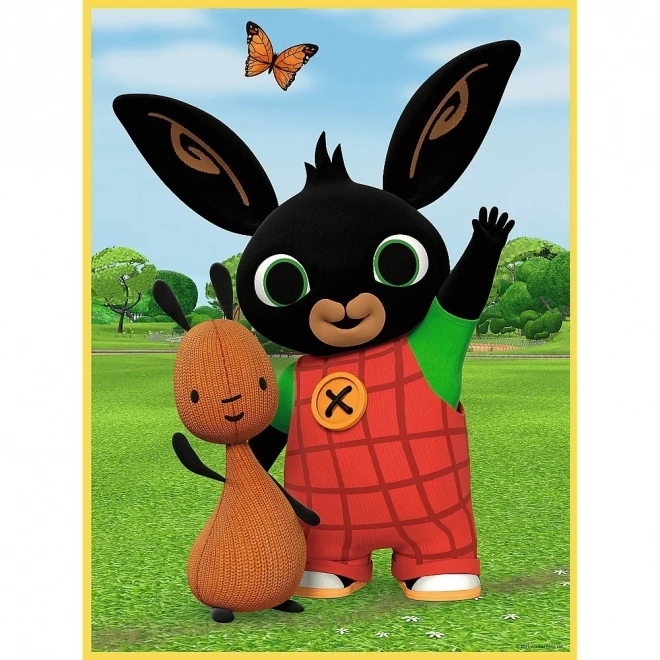 Baby MAXI 2x10 dílků puzzle Bing Bunny