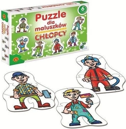 ALEXANDER Baby puzzle Chlapci 6v1 (2-7 dílků)