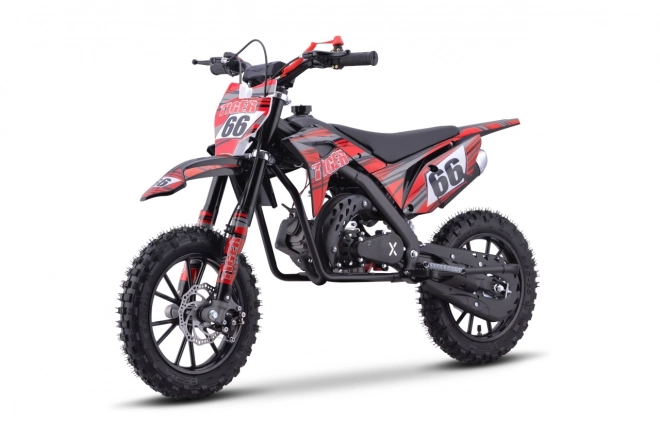 Motorový vůz Tiger červený