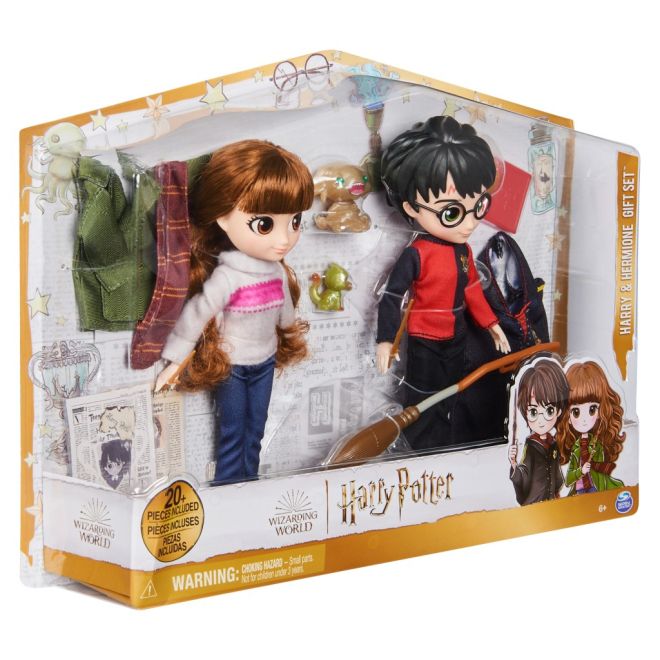Harry Potter dvojbalení 20 cm figurky Harry & Hermiona