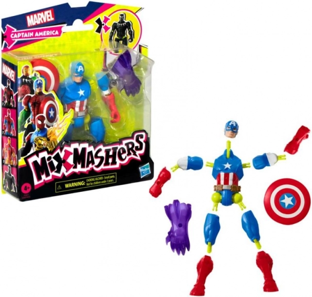 Avengers Mixmashers Kapitán Amerika figurka