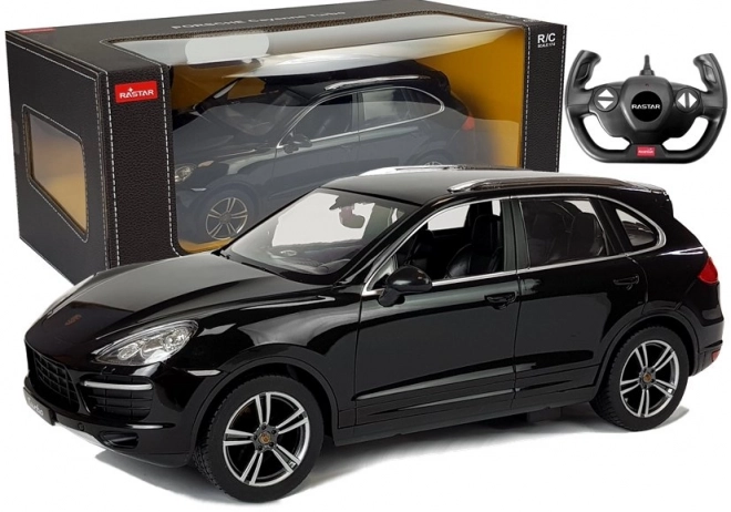 R/C Porsche Cayenne Turbo Rastar 1:14 černý s dálkovým ovládáním