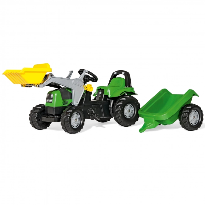 RollyKid traktor s přívěsem Deutz-Fahr Rolly Toys