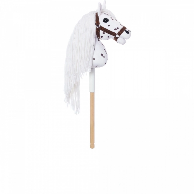 Hobby Horse HOPPIHORSE A4 Leopard - bílý