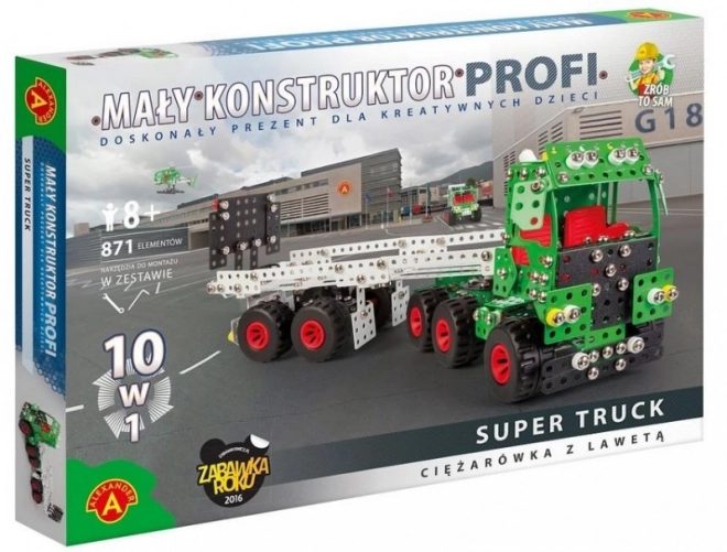 Malý konstruktér 10v1 Super Truck