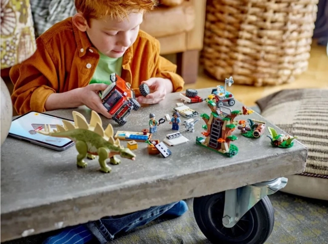 LEGO® Jurassic World 76965 Dinosauří mise: Objev stegosaura