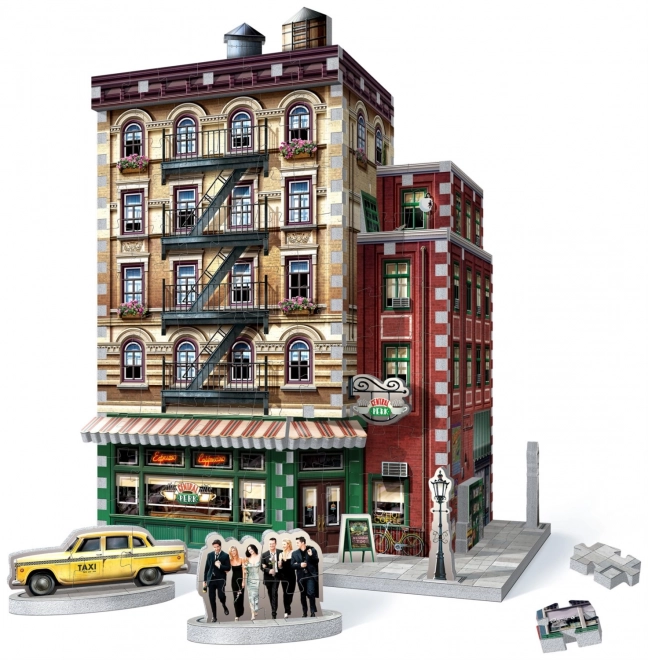 WREBBIT 3D puzzle Přátelé: Central Perk 440 dílků