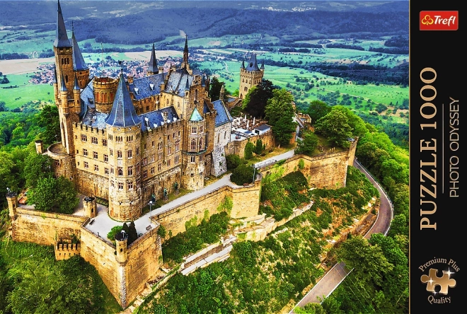 TREFL Puzzle Premium Plus Photo Odyssey: Hrad Hohenzollern, Německo 1000 dílků