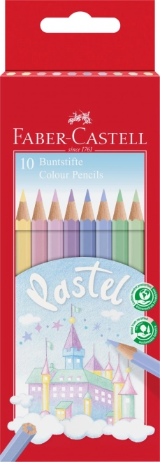 Faber-Castell Pastelky Pastel 10 barev