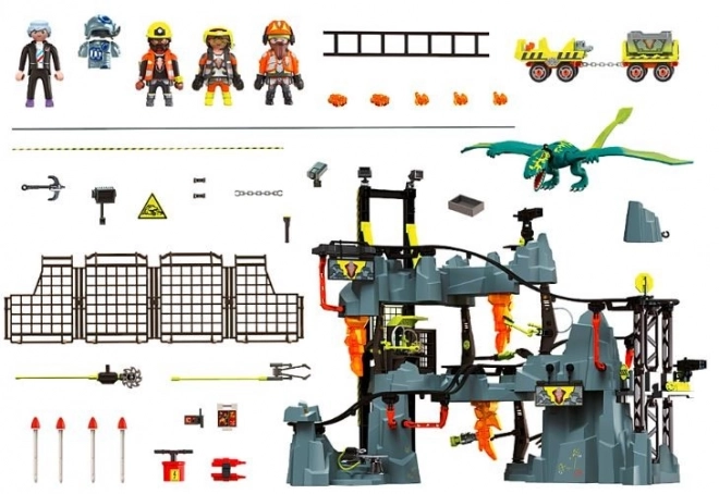 DINO Rise 70925 Dino Mine set