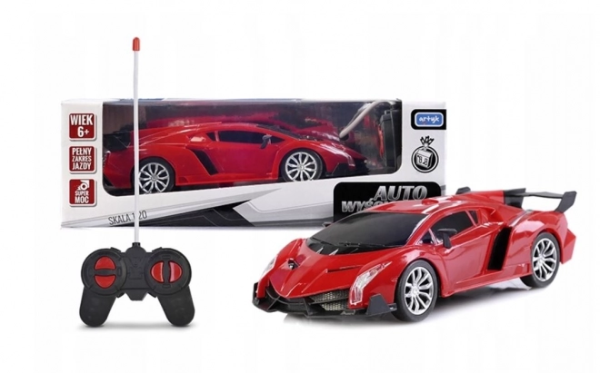 R/C závodní auto Hračky pro chlapce červená