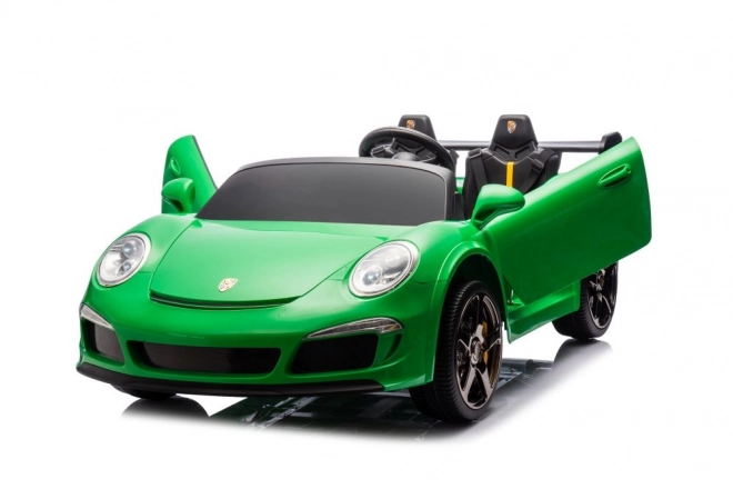 Dětské akumulátorové auto zelené 4x4
