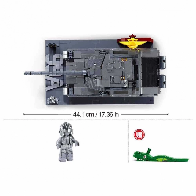 Sluban model tanku ZTS-99AS v měřítku 1:35