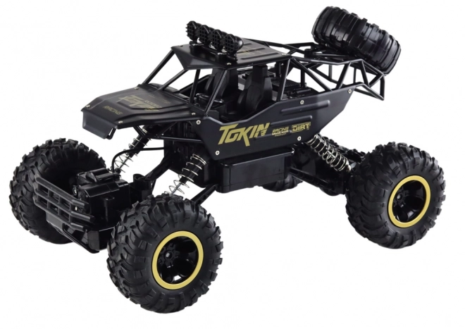 RC dálkově ovládané terénní vozidlo 1:12 Black 4x4 2,4GHz