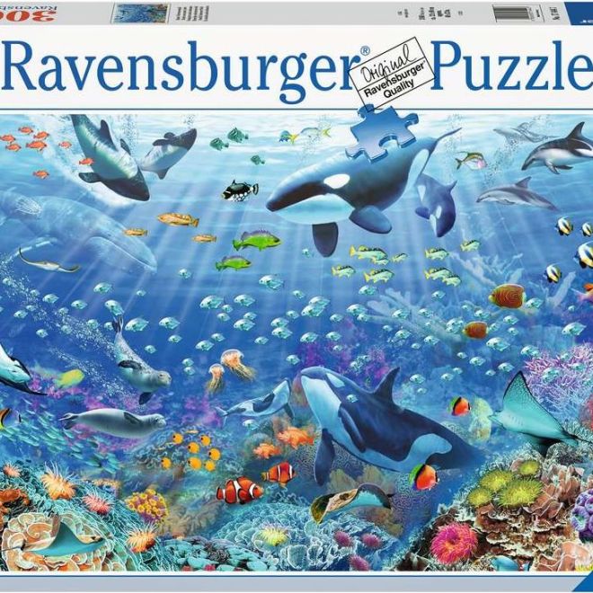 RAVENSBURGER Puzzle Pod vodou 3000 dílků
