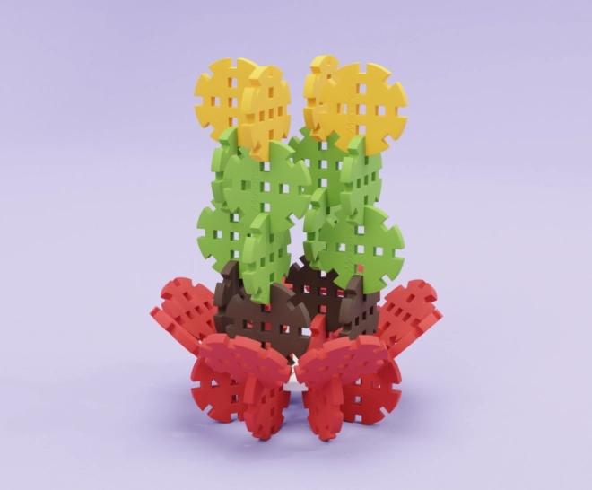 Stavební bloky Mini Waffle - Stavební kolečka
