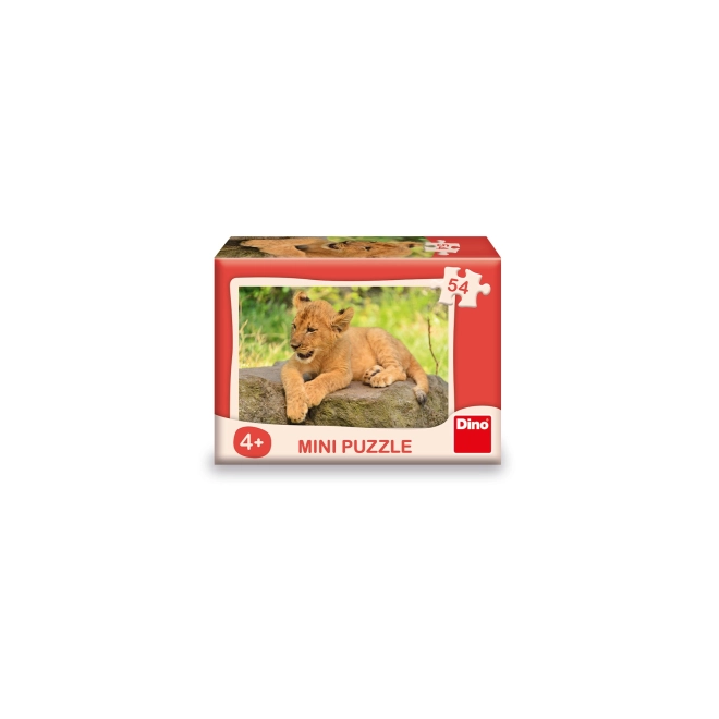 Puzzle mini 54 dílků Zvířátka