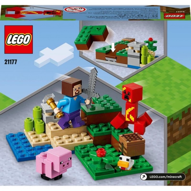 LEGO® Minecraft® 21177 Útok Creepera