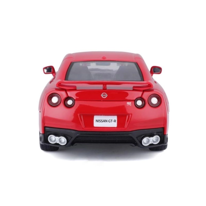 Bburago 1:24 Nissan GT-R Metallic 18-21082 – Červený