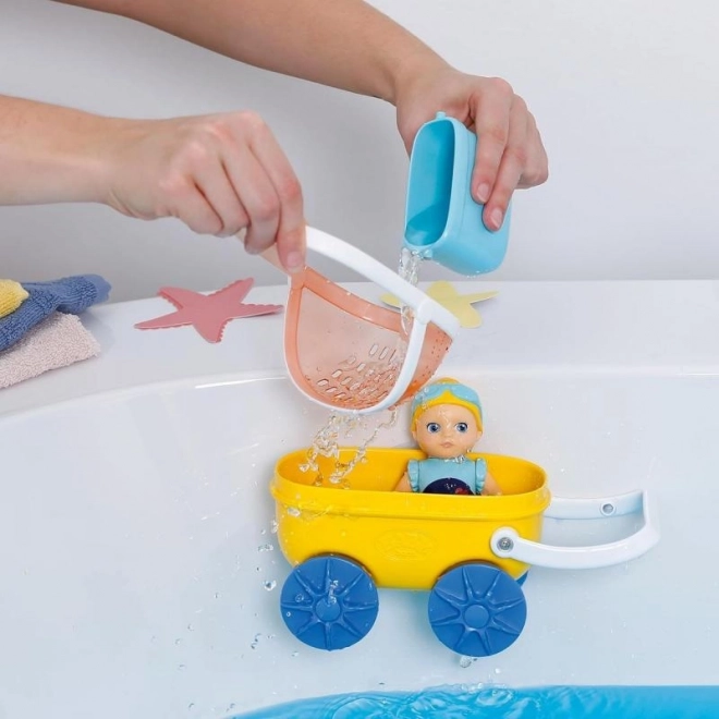 Kočárek Splish Splash s panenkou BABY born Emma
