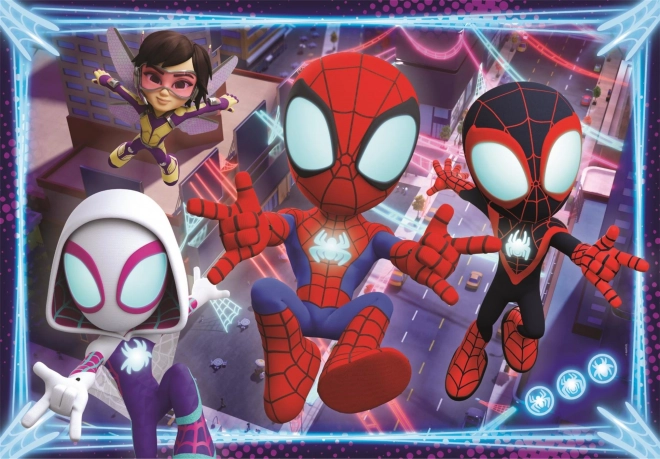 CLEMENTONI Puzzle Spidey a jeho úžasní přátelé MAXI 24 dílků