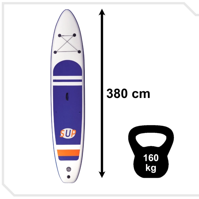 Paddleboard SUP nafukovací 380 cm s příslušenstvím