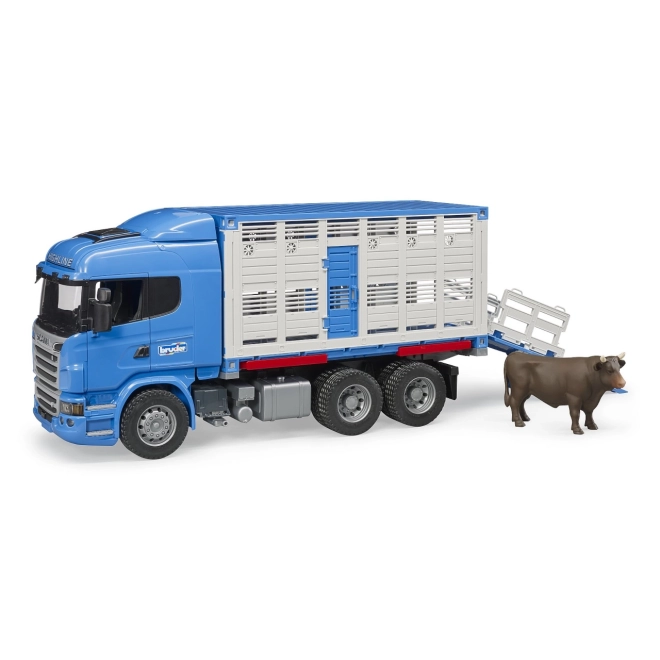 Bruder Nákladní auto Scania R pro přepravu dobytka