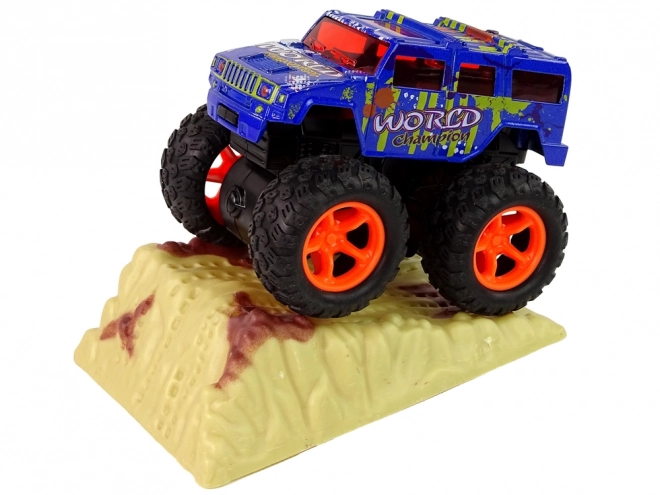 Monster Truck Big Foot gumové pneumatiky rampa