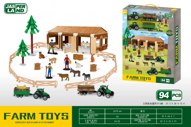 Malý farmář XL figurky statek