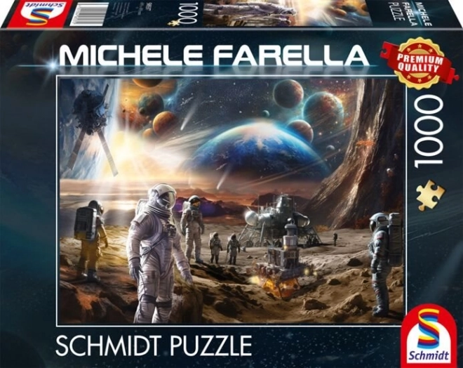 SCHMIDT Puzzle Poslední hranice: Průzkum vesmíru 1000 dílků