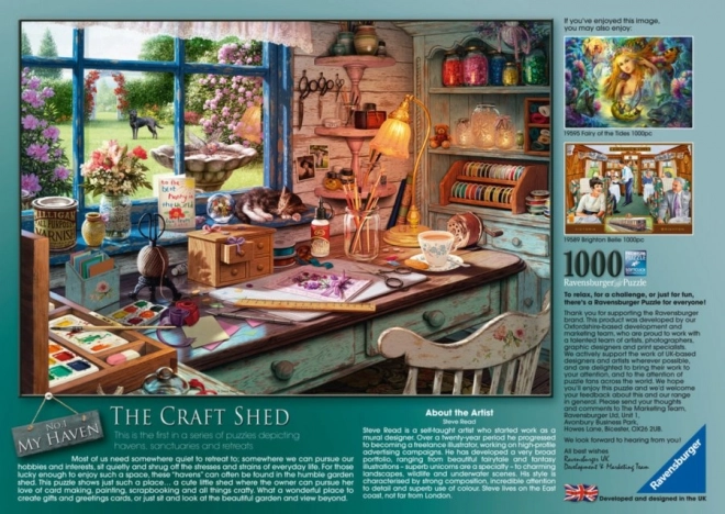 RAVENSBURGER Puzzle Řemeslná dílna 1000 dílků