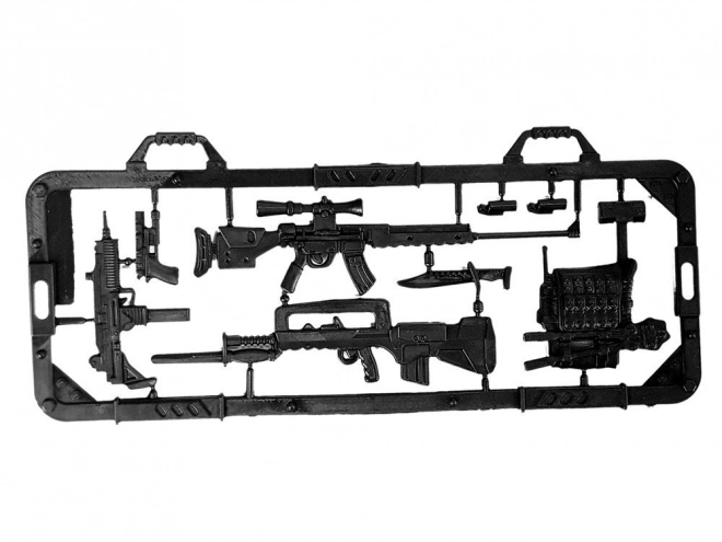 Vojenský obrovský letecký set 87 cm se zvuky Světla Vojenské příslušenství