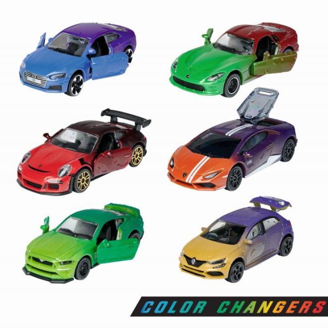 Autíčko Color Changers, 6 druhů