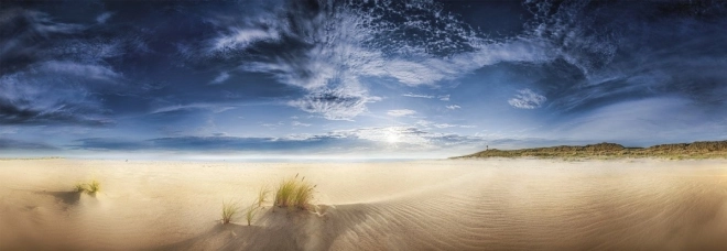 Puzzle Premium Quality 1000 dílků Manfred Voss Přímořská krajina / Ostrov Sylt Panorama