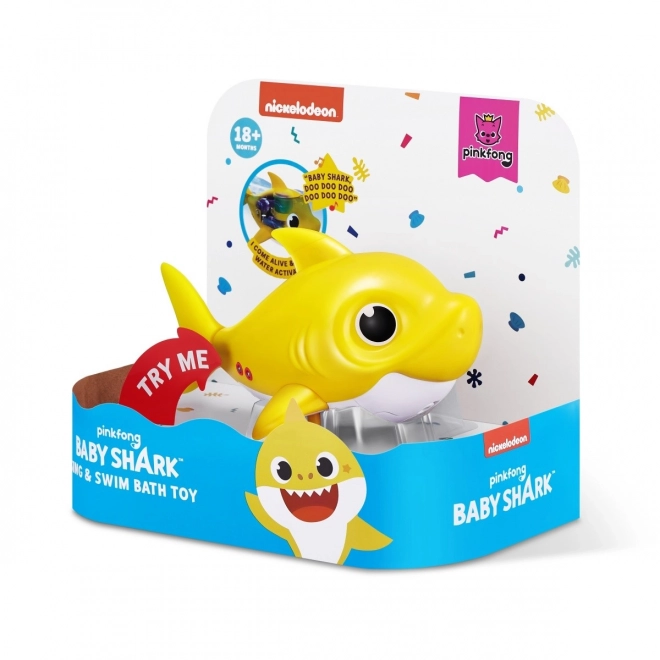 Zuru Robo Alive figurka Junior Robotický Plovoucí žralok - žlutý
