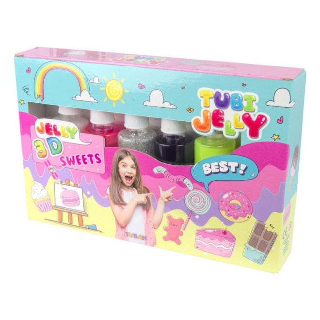 Tubi Jelly sada 6 barev - Sweets