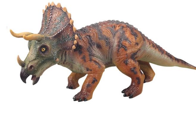 Dinosaurus měkký Tricertops 55cm